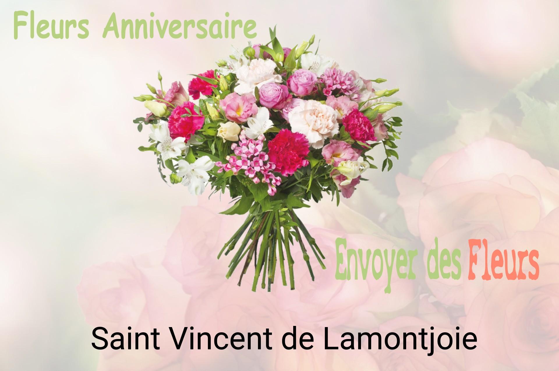 Bouquet de fleurs d’anniversaire livré à Saint-Vincent-de-Lamontjoie
